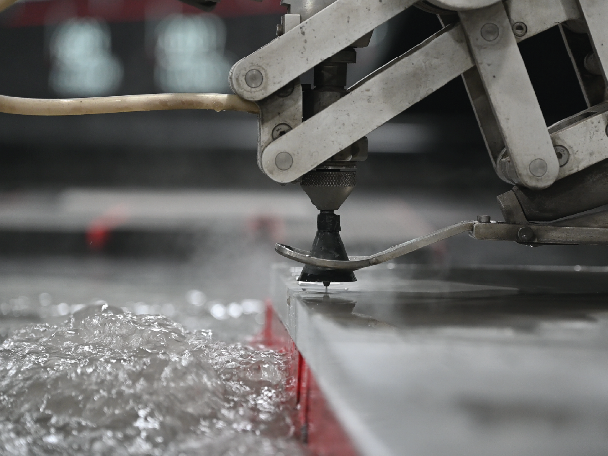 Waterjet cutting