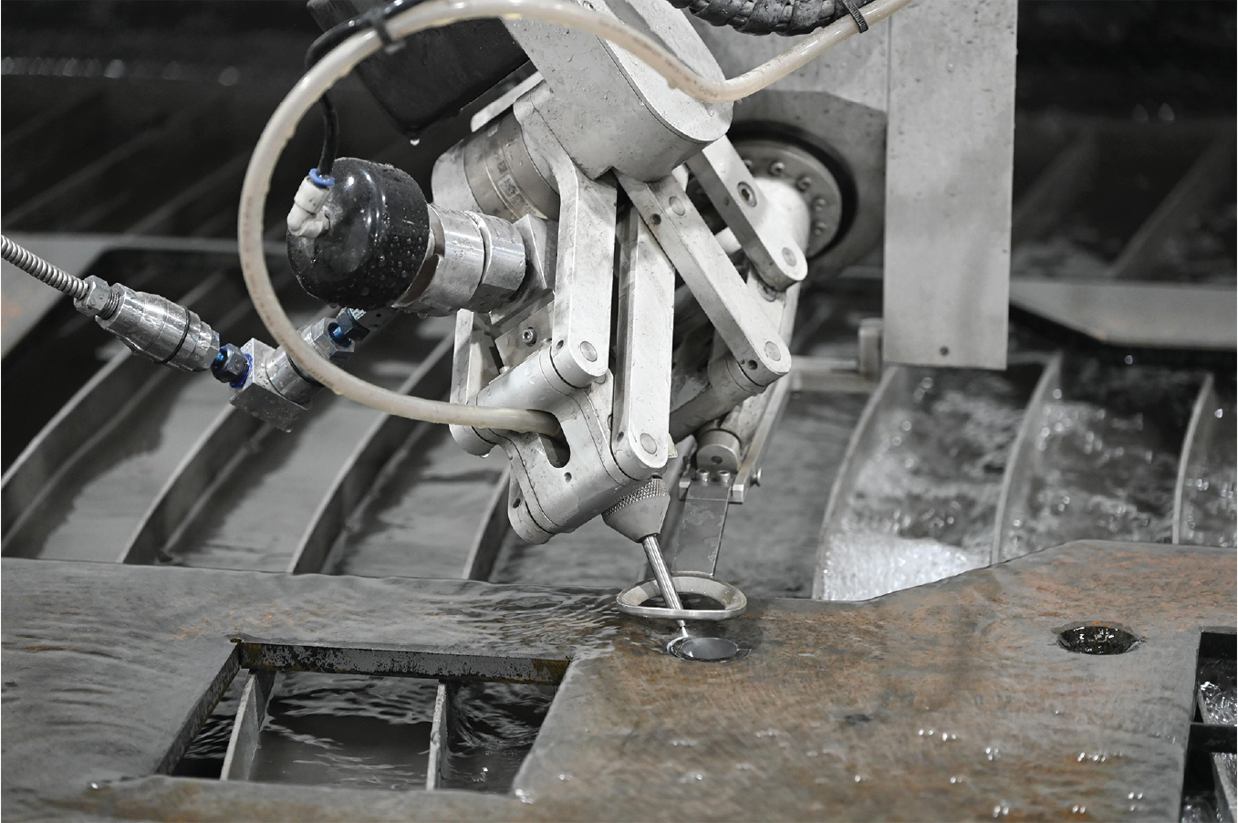 waterjet cutting