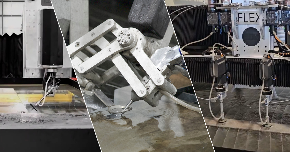 Types of Waterjet Cutting Heads