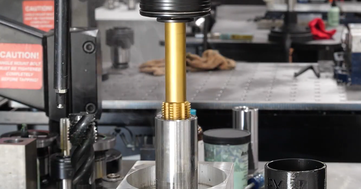 form tapping 4320 steel FlexArm tapping arm