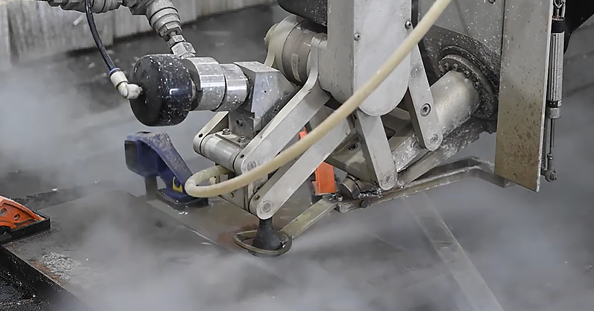 waterjet cutting Inconel