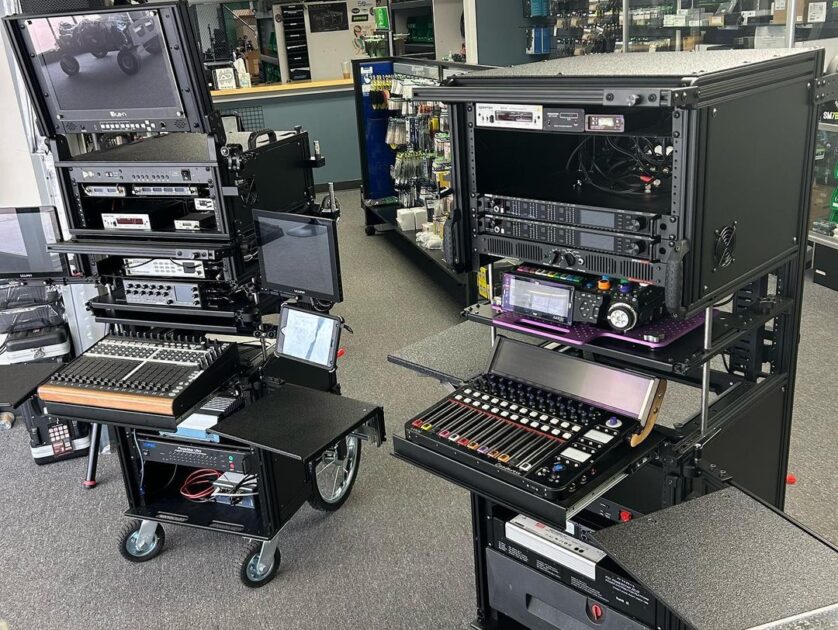 Equipment Racks Sound Cart