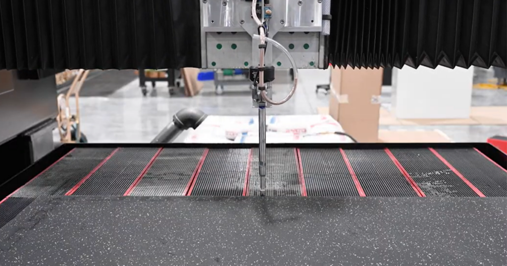 Waterjet Foam Cutting