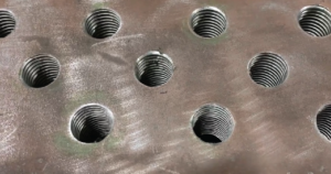 Hardox tapping