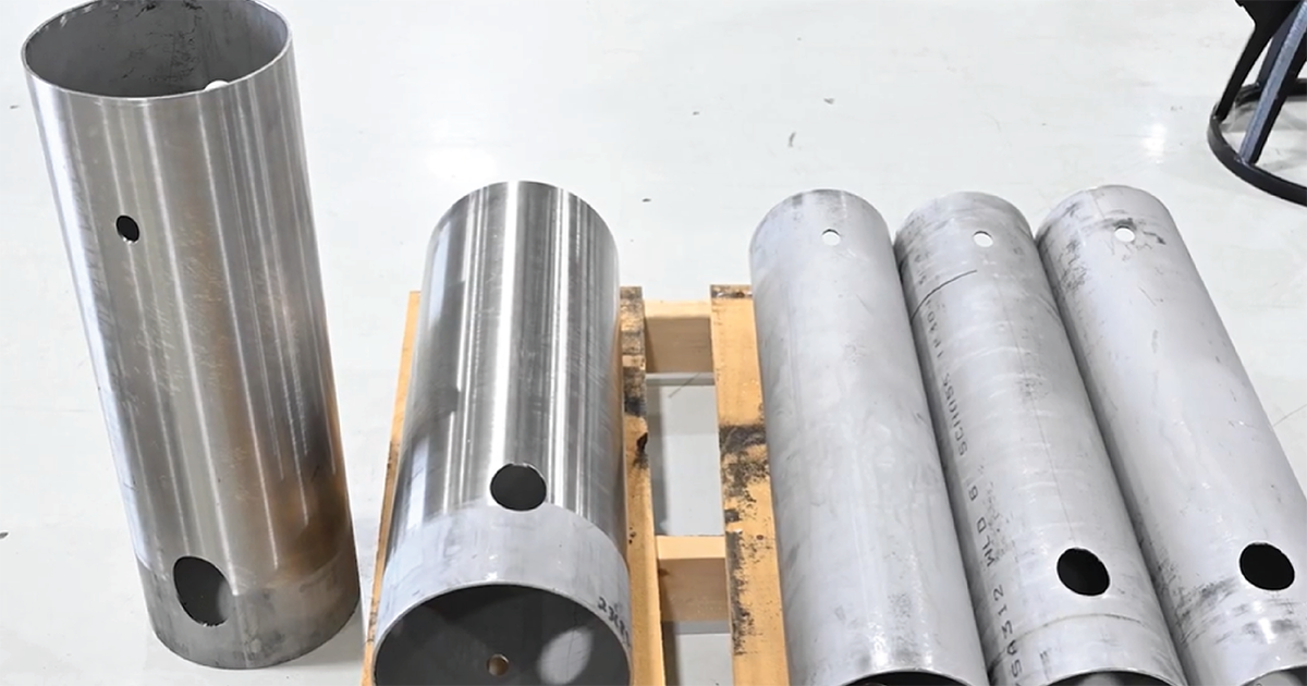 Hole Milling Stainless Steel Pipe