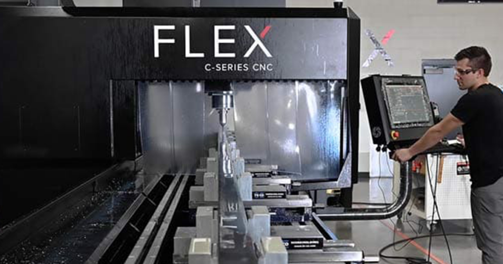 large CNC milling machine