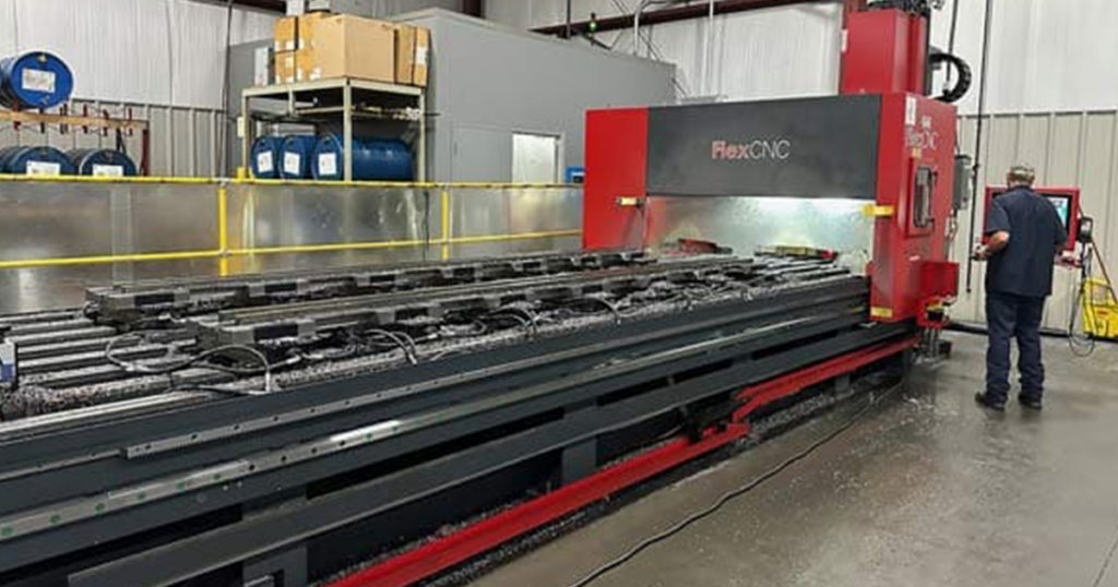 large CNC milling machine