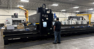 large CNC milling machine