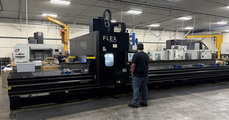 large CNC milling machine