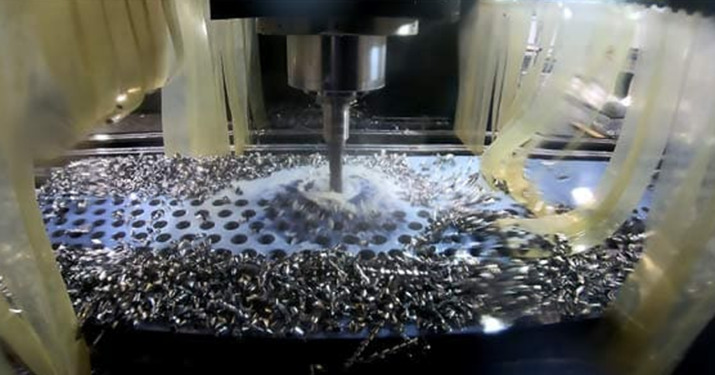 large CNC milling machine
