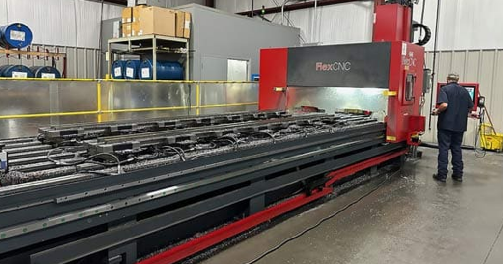 large CNC milling machine