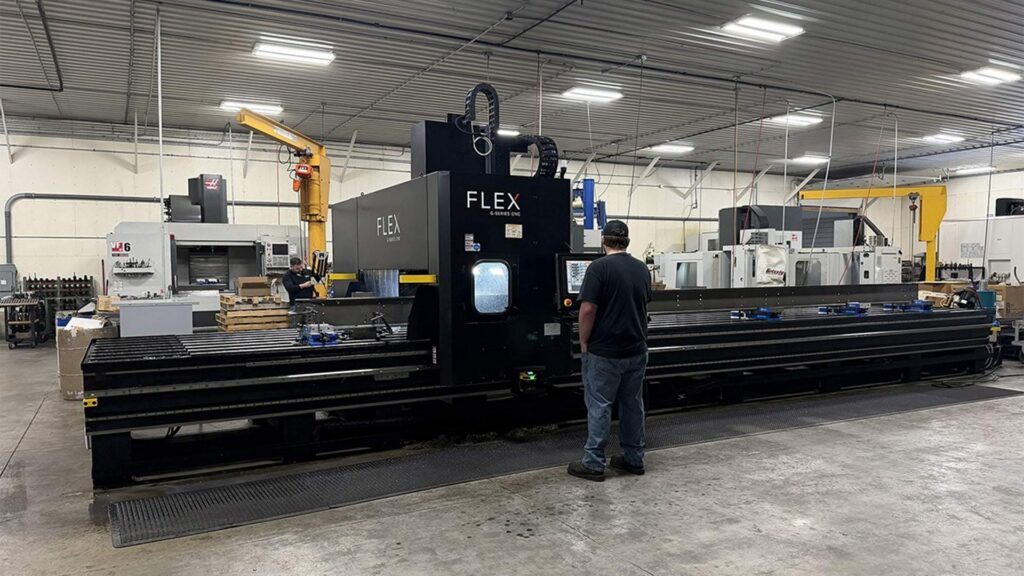 large CNC milling machine